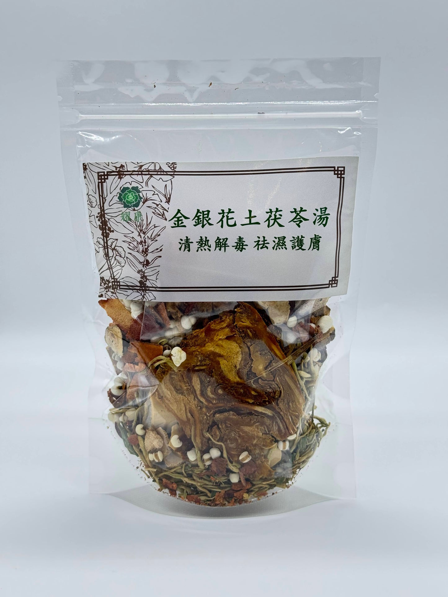 金銀花土茯苓湯